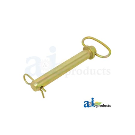 A & I Products Hitch Pin, Machined, 1" x 6 1/4 7.5" x4" x2" A-HPL109